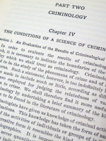 Crime, Law and Social Science