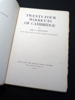 Twenty-Four Woodcuts of Cambridge