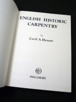 English Historic Carpentry