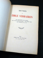 Oeuvres de Emile Verhaeren