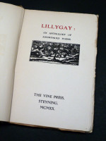 Lillygay, An Anthology of Anonymous Poems
