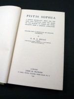 Pistis Sophia, A Gnostic Miscellany