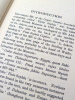 Pistis Sophia, A Gnostic Miscellany