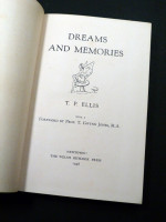 Dreams and Memories (1936, first edition)