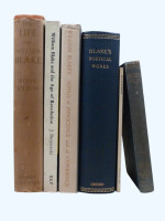 Six books by or about William Blake