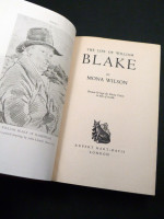Six books by or about William Blake
