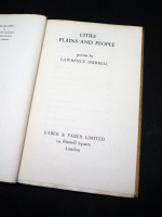 Cities, Plains and People (Signed by Robert Liddell in Cairo, 1946)