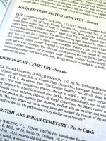 Victoria Cross Recipients in the Commonwealth War Graves