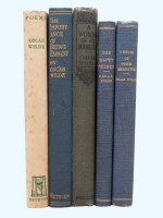 Five Oscar Wilde pocket edition hardbacks