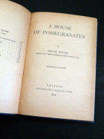 Five Oscar Wilde pocket edition hardbacks
