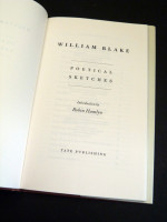 Six books by or about William Blake