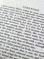 Maria Callas La Divina. Art That Conceals Art