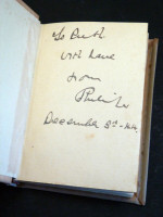 1940s Giulio Giannini painted parchment diary (unused)