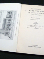 The Church of St Mary the Great in Cambridge (Signed copy)