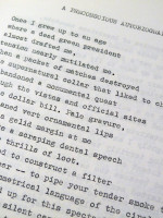 Juillard, Spring 1972. No 9.