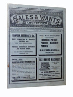 The Printers&rsquo;, Bookbinders&rsquo;, Lithographers&rsquo;, and Stationers&rsquo; Sales and Wants Advertiser