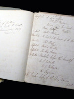 William Powell Frith, two original sketches and his own handwritten record of sales