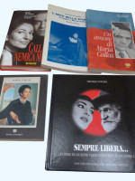 Maria Callas, a collection of 14 books in Italian