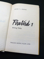 Firebird 1, Writing Today (1982, signed first edition)