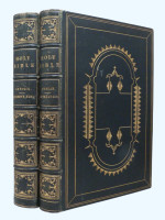 The Holy Bible (1837, fine leather binding)