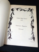 Oxford High School 1975, Centenary Magazine