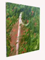 Right Arm & Staff of Long Man of Wilmington (2008 original painting)