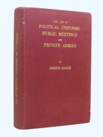 The Law of Political Uniforms, Public Meetings and Private Armies