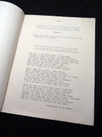 Bertold Brecht, Programme & Lyric Booklet 1959 Festival Hall
