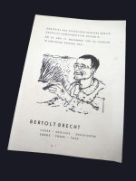 Bertold Brecht, Programme & Lyric Booklet 1959 Festival Hall