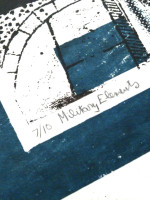 Military Elements, signed screenprint by David Holt