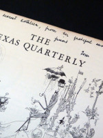 Texas Quarterly Winter 1960, & 1961 (2 VOLS) RESERVED