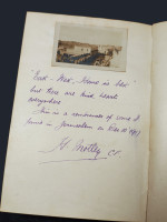 Jerusalem 1917–1918, a vellum autograph album featuring the Count of Ballobar
