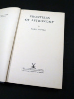Frontiers of Astronomy (Dr Joseph Kaplan's copy)