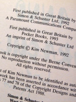 Anno Dracula (Signed paperback edition)