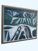 Chalk Quarry by David Holt (1982)