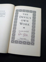 The Devil's Own Work (Signed first edition)
