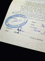 Original 1959 signed Official Secrets Act (RAF)
