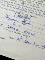 Original 1959 signed Official Secrets Act (RAF)