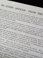 1942 RAF WW2 printed letter on Careless Talk