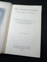 The Golden Bough (1933, Abridged Edition)