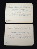 Two Invitations from Squadron Leader Damodar Madhao Oka