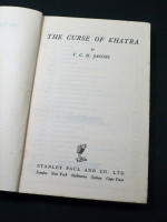 The Curse of Khatra (1947, first edition)