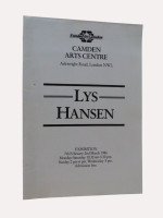Lys Hansen, Camden Arts Centre exhibition