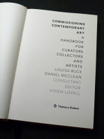 Commissioning Contemporary Art (Signed first edition)