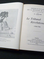 Le Tribunal Révolutionnaire (1793–1795)