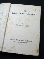 The Lady of the Canaries (1913, first edition)