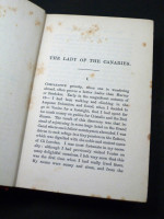 The Lady of the Canaries (1913, first edition)