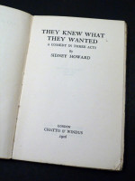 They Knew What They Wanted