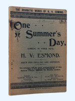One Summer's Day, Comedy, in Three Acts (1900)