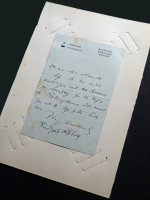 Rudyard Kipling, handwritten signed letter from Bateman's